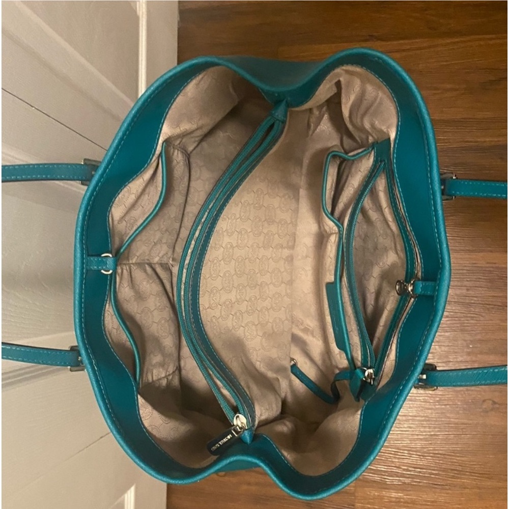 Michael Kors Teal Tote/bag.excellent condition - Picture 14 of 14